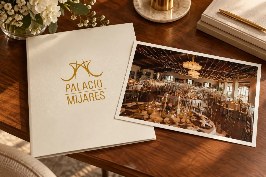 Palacio Mijares · identidad: carpeta de eventos