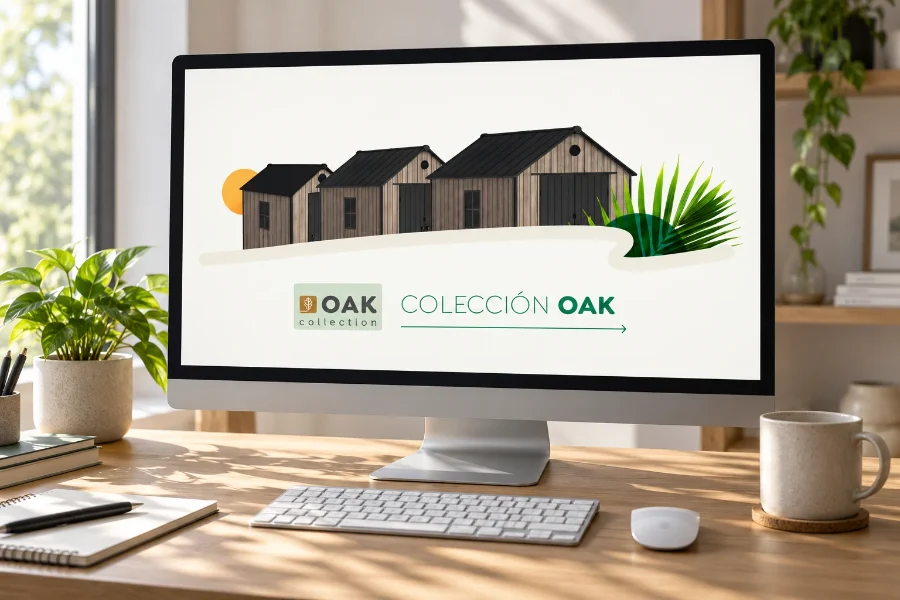Okoru · OAK Collection: web en pantalla