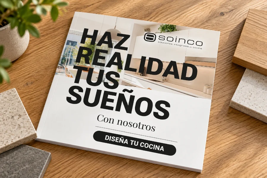 Cocinas Soinco · campaña «Haz realidad tus sueños»: catálogo de la campaña