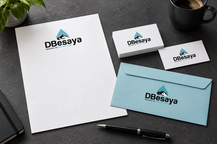 DBesaya · identidad: papelería