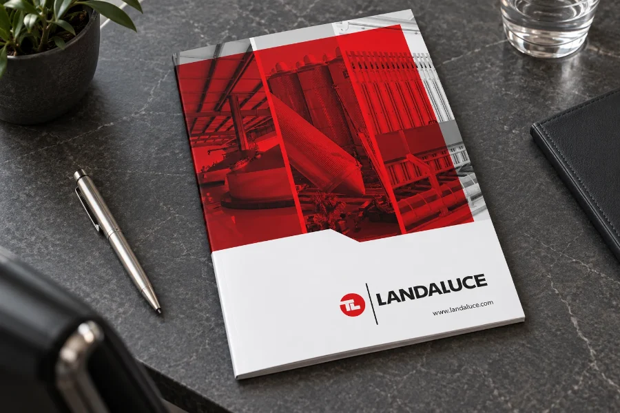Landaluce · catálogo general: portada del catálogo