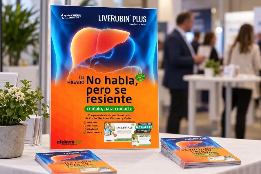 Alchemlife · campaña Liverubin Plus: panel del congreso