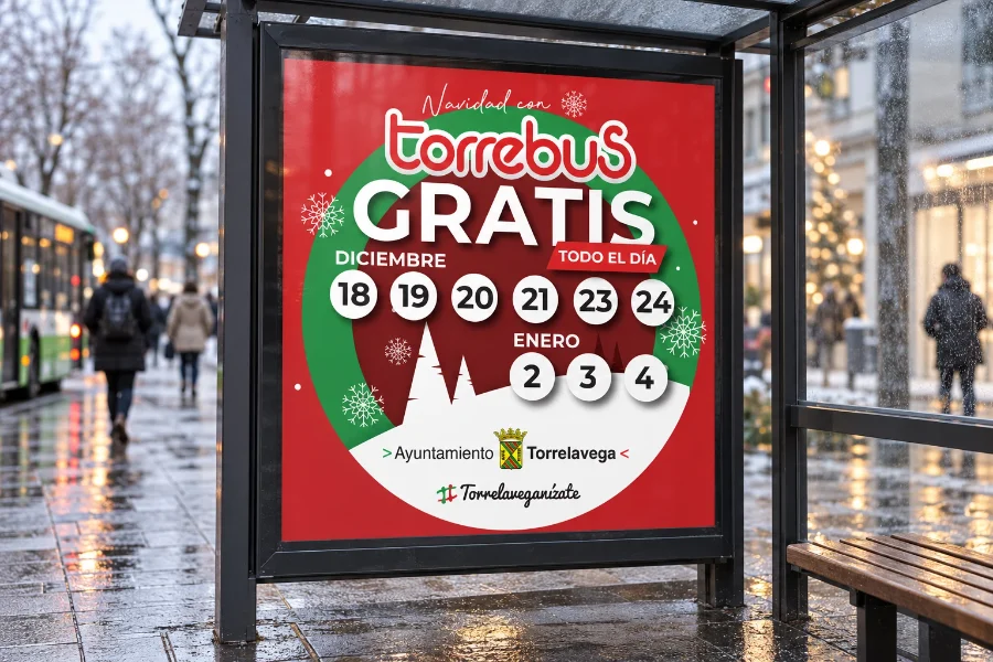 Torrebus · Navidad 2019: marquesina