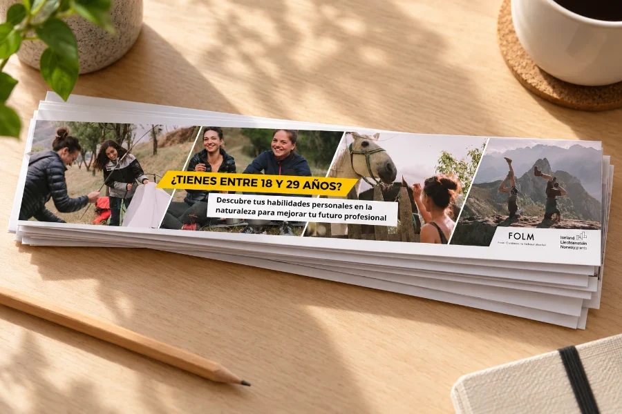 FOLM · From Outdoors to Labour Market: folletos panorámicos