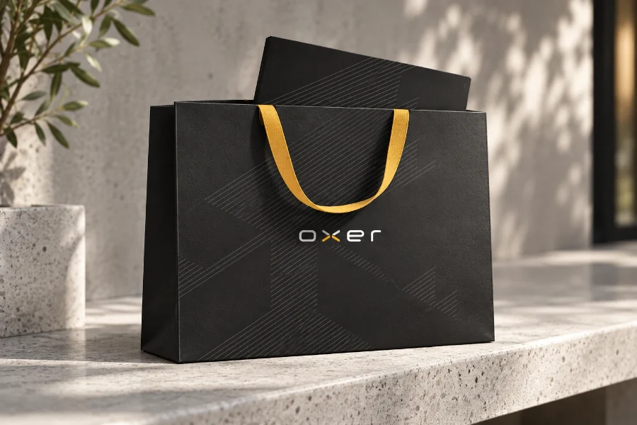 Oxer · carpeta corporativa: bolsa de documentación