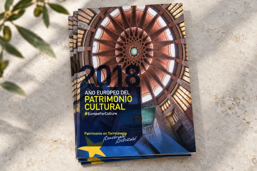 ADL Torrelavega · folleto de patrimonio cultural: folleto plegado