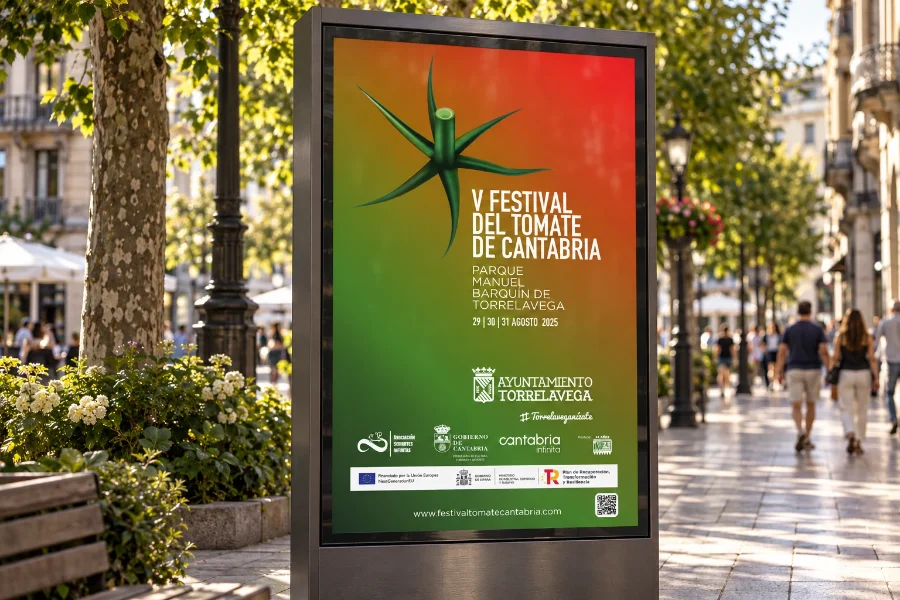Festival del Tomate 2025: mupi