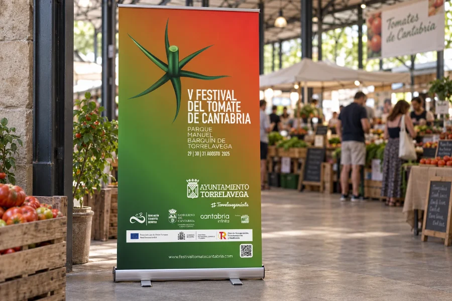 Festival del Tomate 2025: roll-up del festival