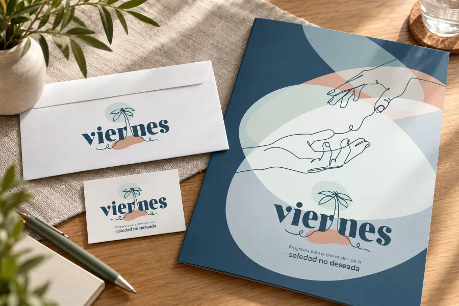 Viernes Proyecto · identidad y materiales: materiales de acogida