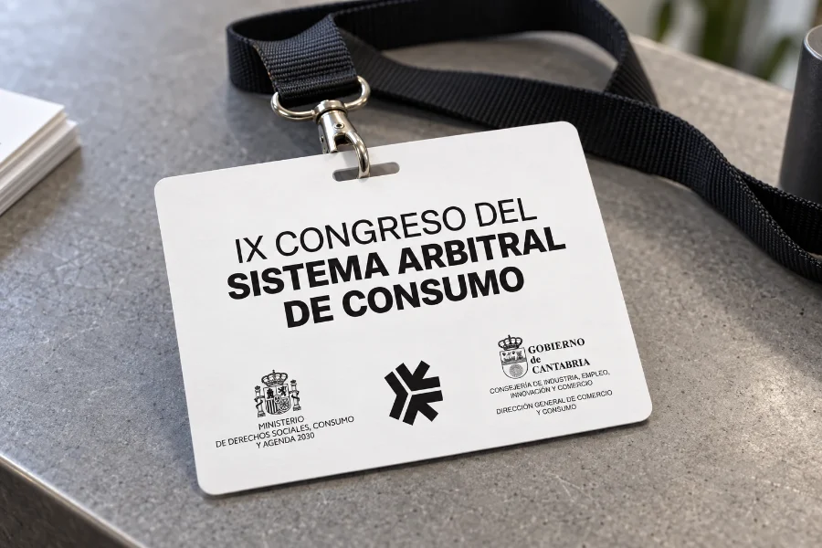 Gobierno de Cantabria · IX Congreso del Sistema Arbitral de Consumo: acreditación
