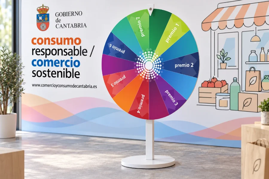 Gobierno de Cantabria · campaña de consumo responsable: ruleta