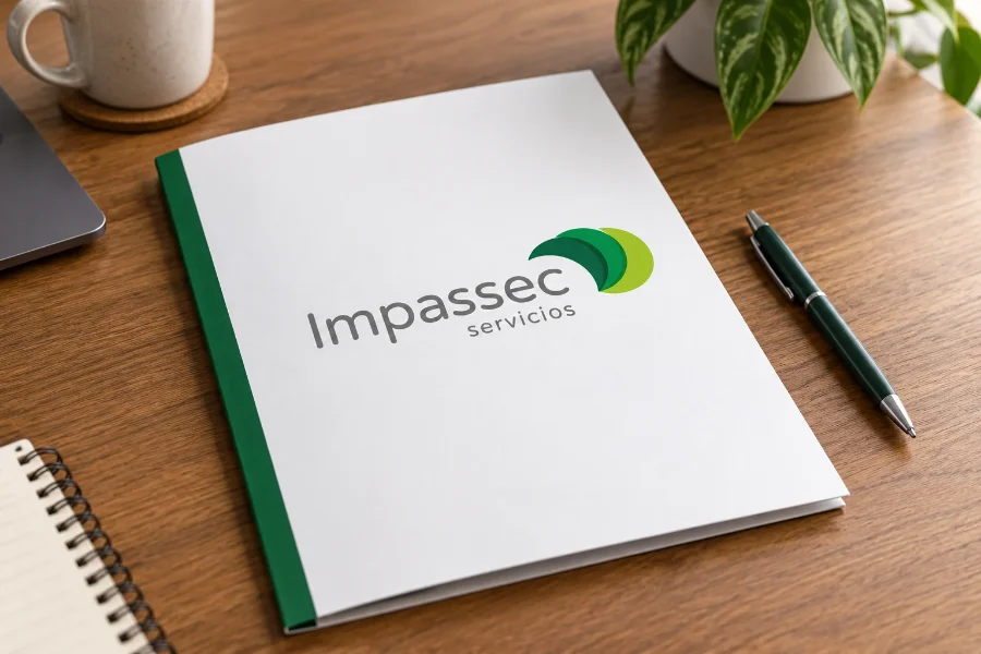 Impassec · identidad: carpeta de presupuestos