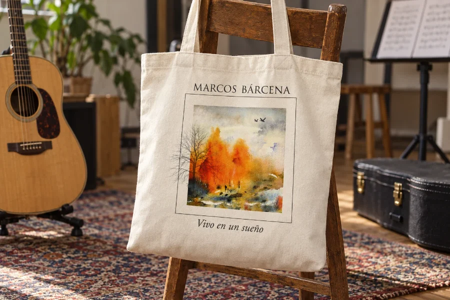 Marcos Bárcena · disco «Vivo en un sueño»: bolsa del álbum