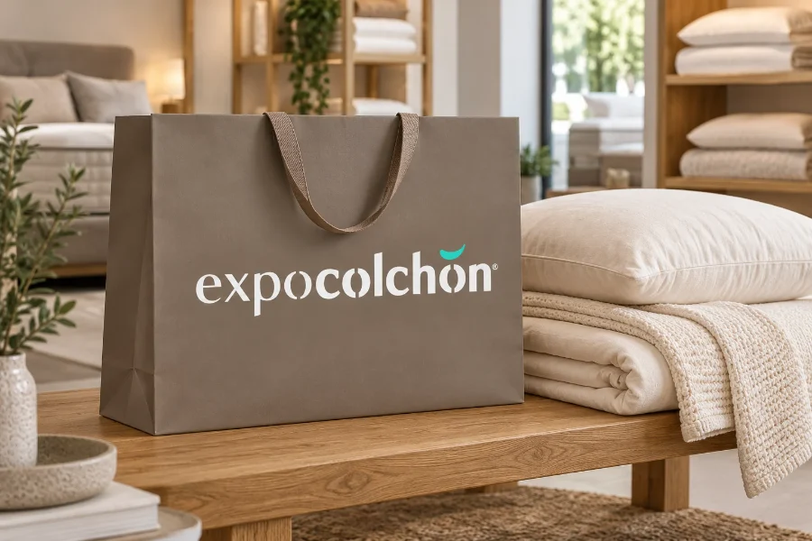 Expocolchón · imagen 2020: bolsa de almohada