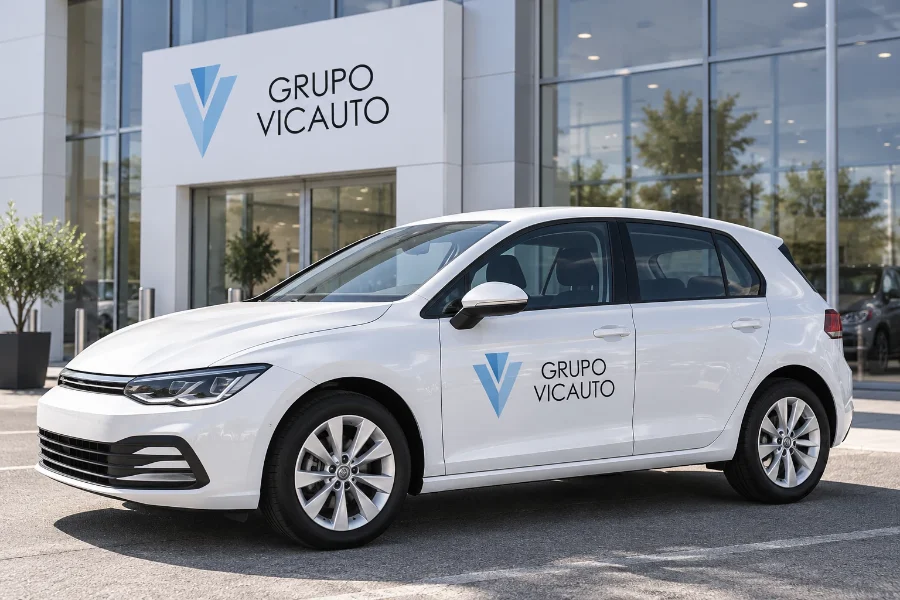 Grupo Vicauto · identidad: vehículo de cortesía