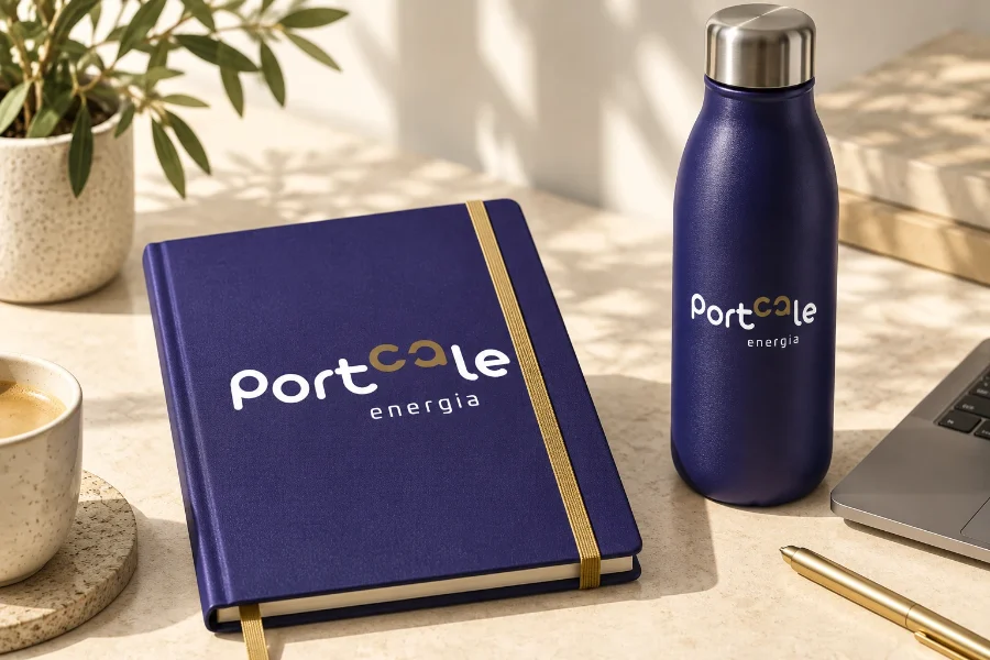 LoGOs · Portcale Energía: cuaderno corporativo