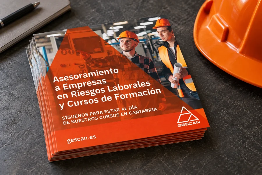 Gescan · campaña de formación: folleto informativo