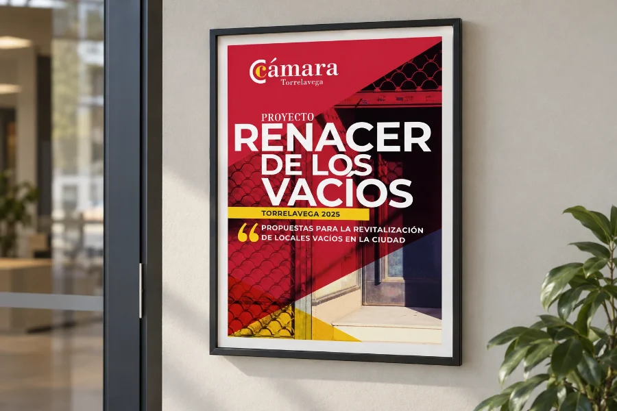 Cámara de Comercio · Renacer de los Vacíos: cartel del proyecto