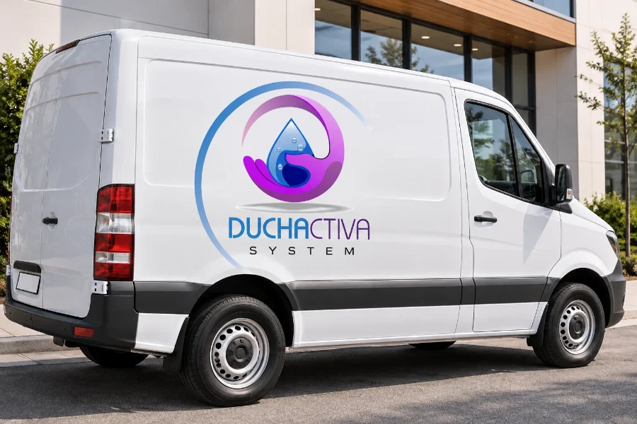 Duchactiva System · identidad: vehículo de empresa