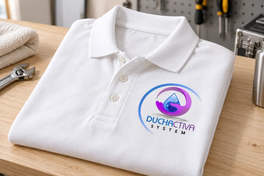 Duchactiva System · identidad: ropa de trabajo