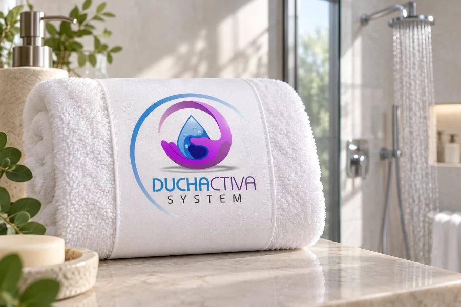 Duchactiva System · identidad: toalla