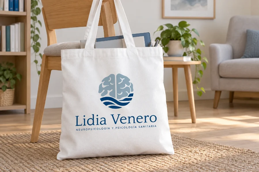 Lidia Venero · identidad: bolsa para documentos