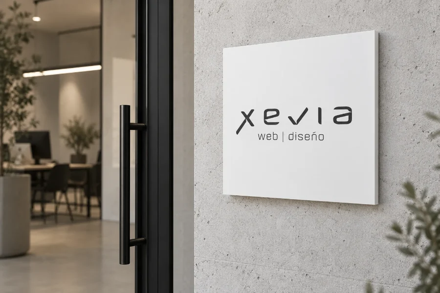 Xevia: placa del estudio