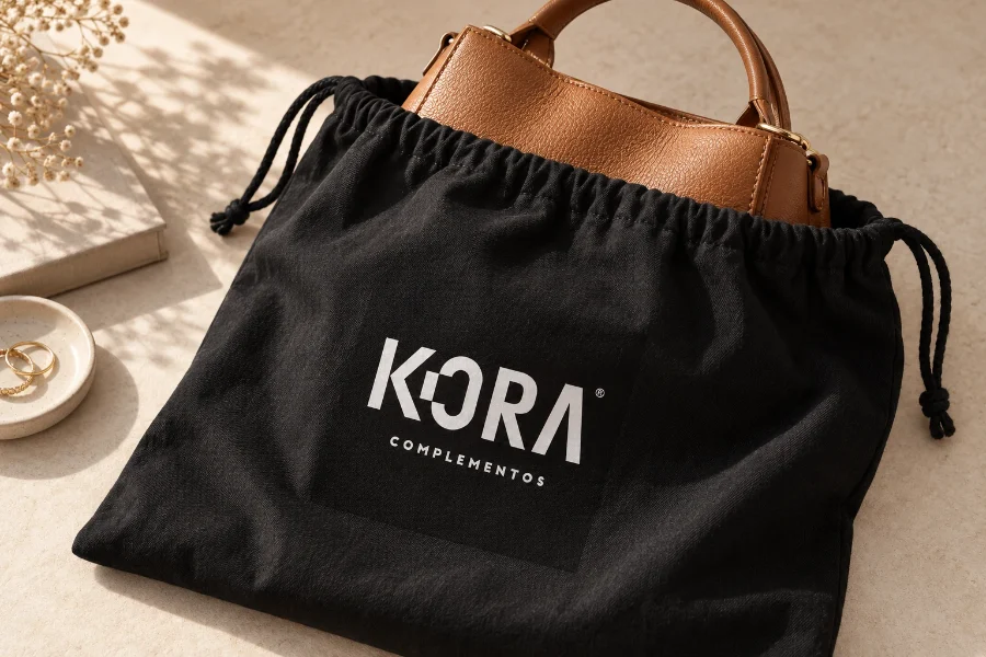 Kora · identidad: funda textil