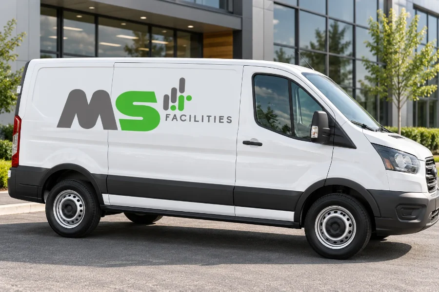 MS Facilities · identidad: vehículo de empresa