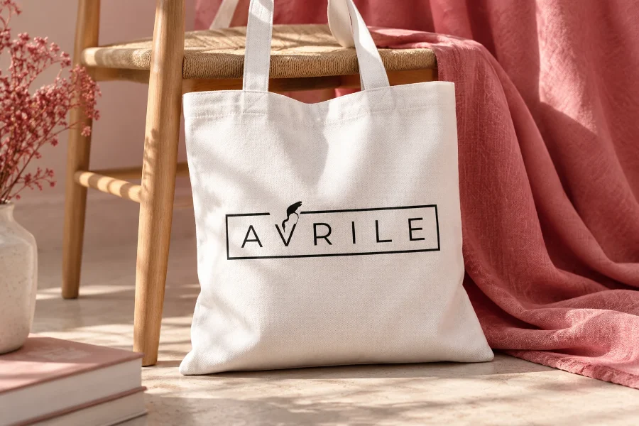 Avrile · identidad: bolsa corporativa