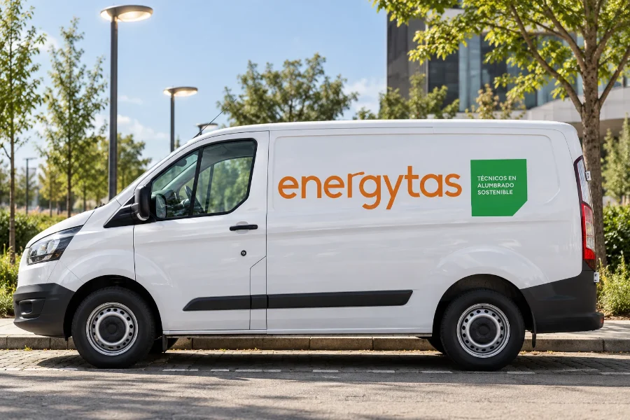 Energytas · identidad: vehículo técnico