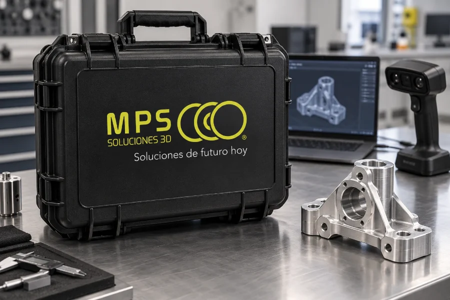 MPS Soluciones 3D · identidad: maletín de escaneo