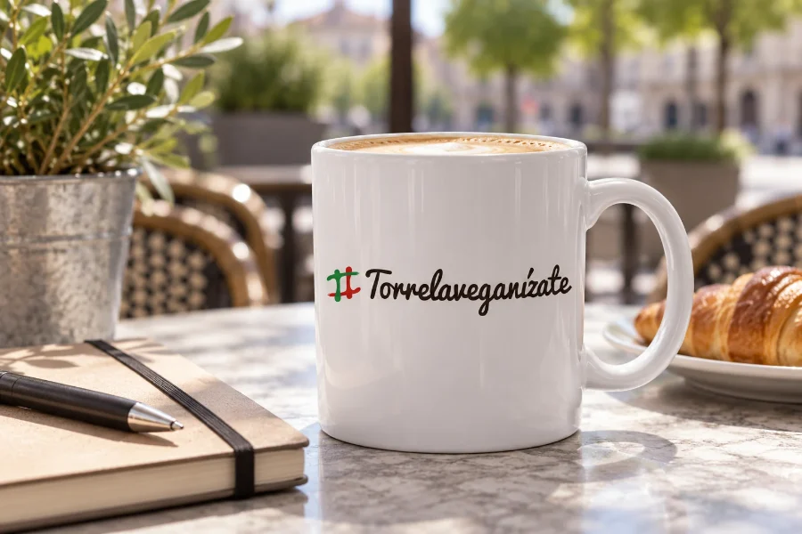 Torrelaveganízate · identidad de ciudad: taza