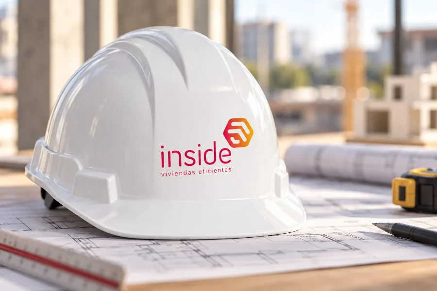 INSIDE · identidad: casco de obra