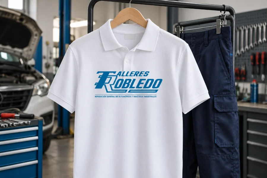 Talleres Robledo · identidad: ropa de trabajo