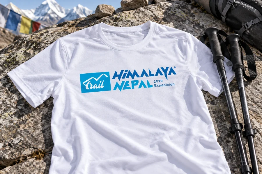 Trail Himalaya Nepal · expedición 2019: camiseta de la expedición