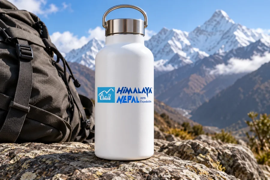 Trail Himalaya Nepal · expedición 2019: botella
