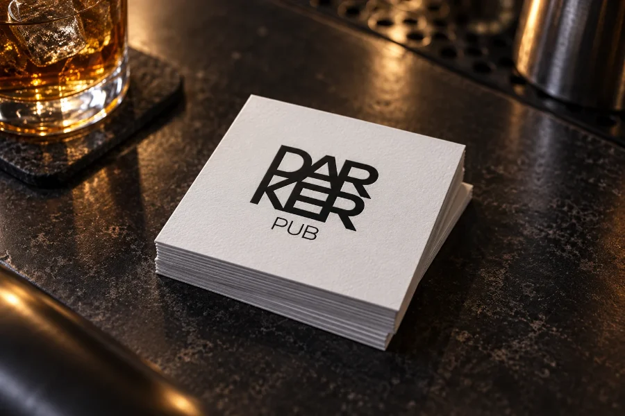Darker Pub · identidad: tarjetas