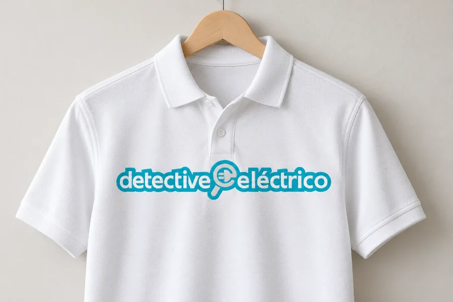 Detective Eléctrico · identidad y web: polo