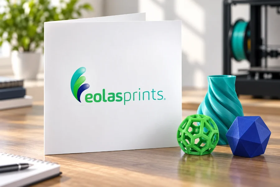 Eolasprints · identidad: carpeta de muestras