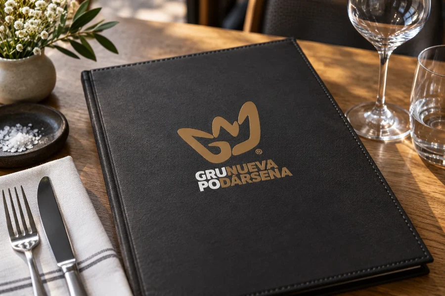 Grupo Nueva Dársena · identidad: carta del restaurante