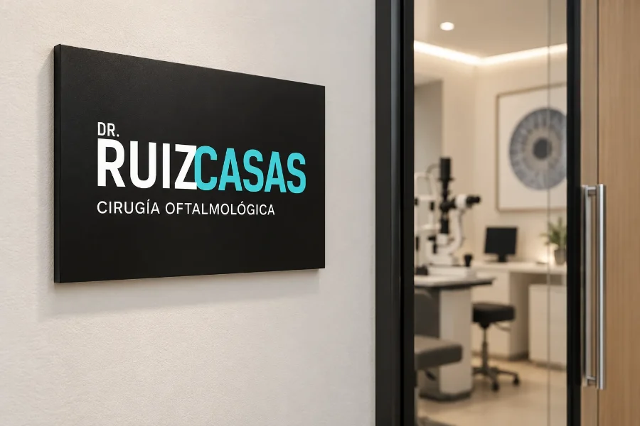 Dr. Diego Ruiz Casas · web: placa de la consulta