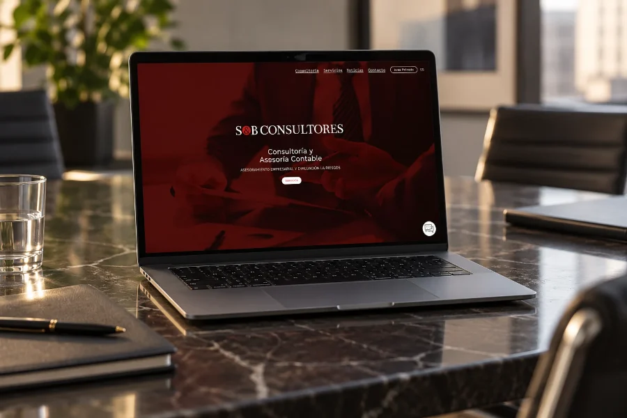 S&B Grupo · webs: web de consultoría