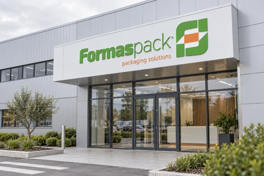 Formaspack · identidad y web: fachada