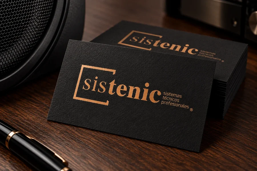 Sistenic · logotipo: tarjetas