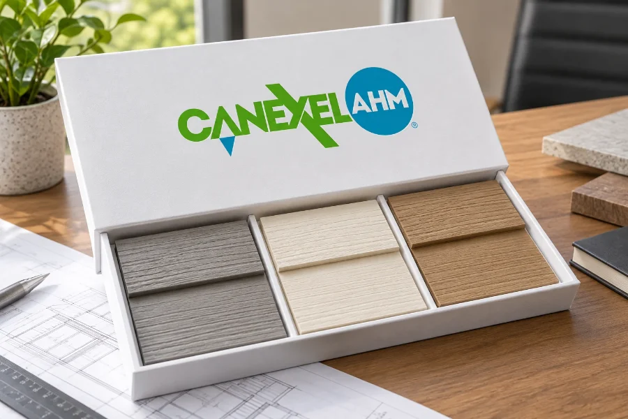 Maderas AHM · Canexel: muestrario