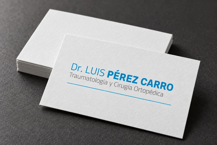 Dr. Luis Pérez Carro · web y aplicaciones: tarjetas
