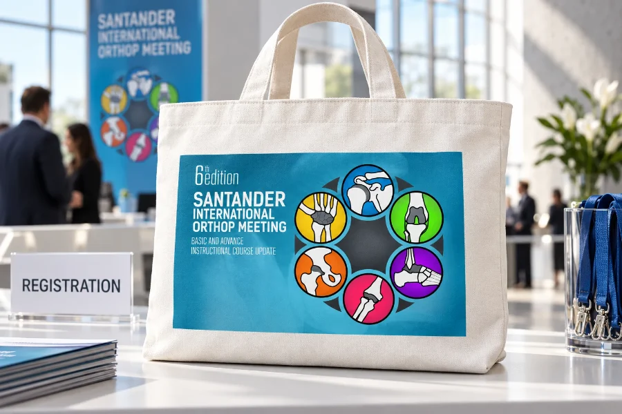 Dr. Luis Pérez Carro · Santander International Orthop Meeting: bolsa del congreso