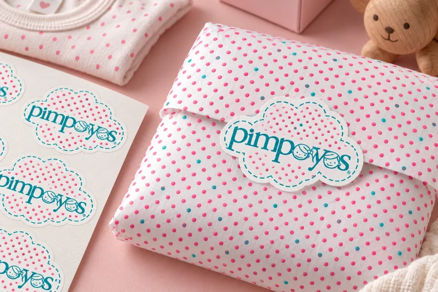 Pimpoyos · identidad: pegatinas
