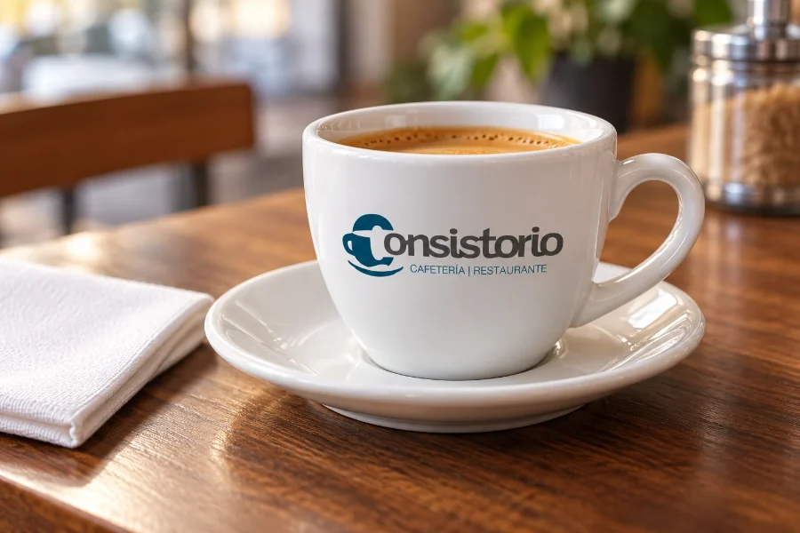 Consistorio · identidad e interiorismo: taza